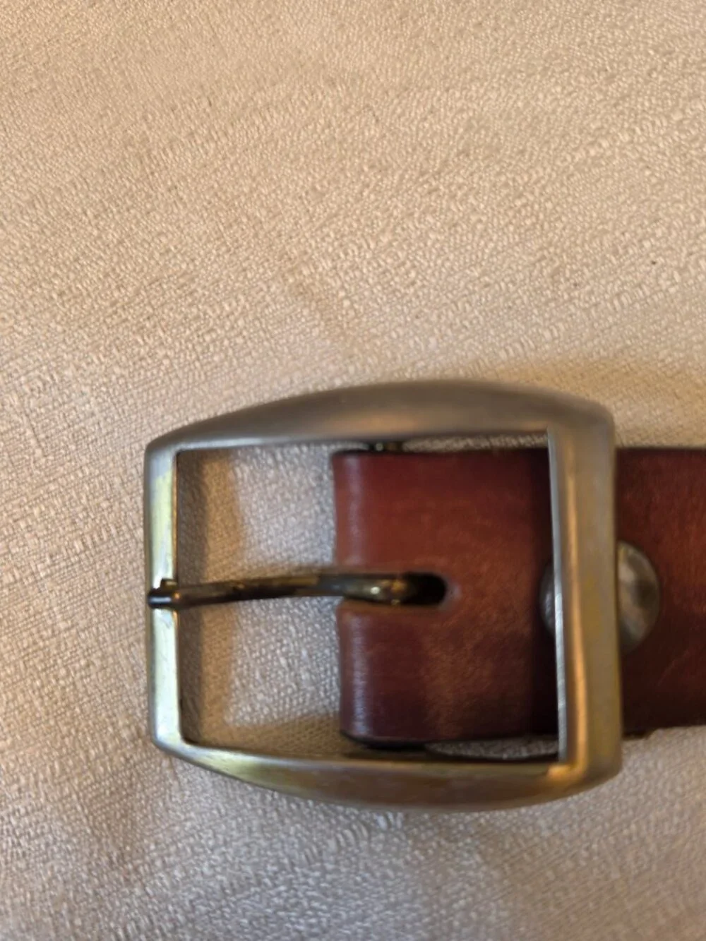 Hand-tooled Genuine Leather Semi Rig Country Mountain Belt